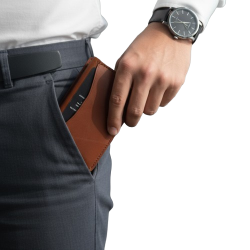 PORTFEUILLE EN CUIR VÉRITABLE