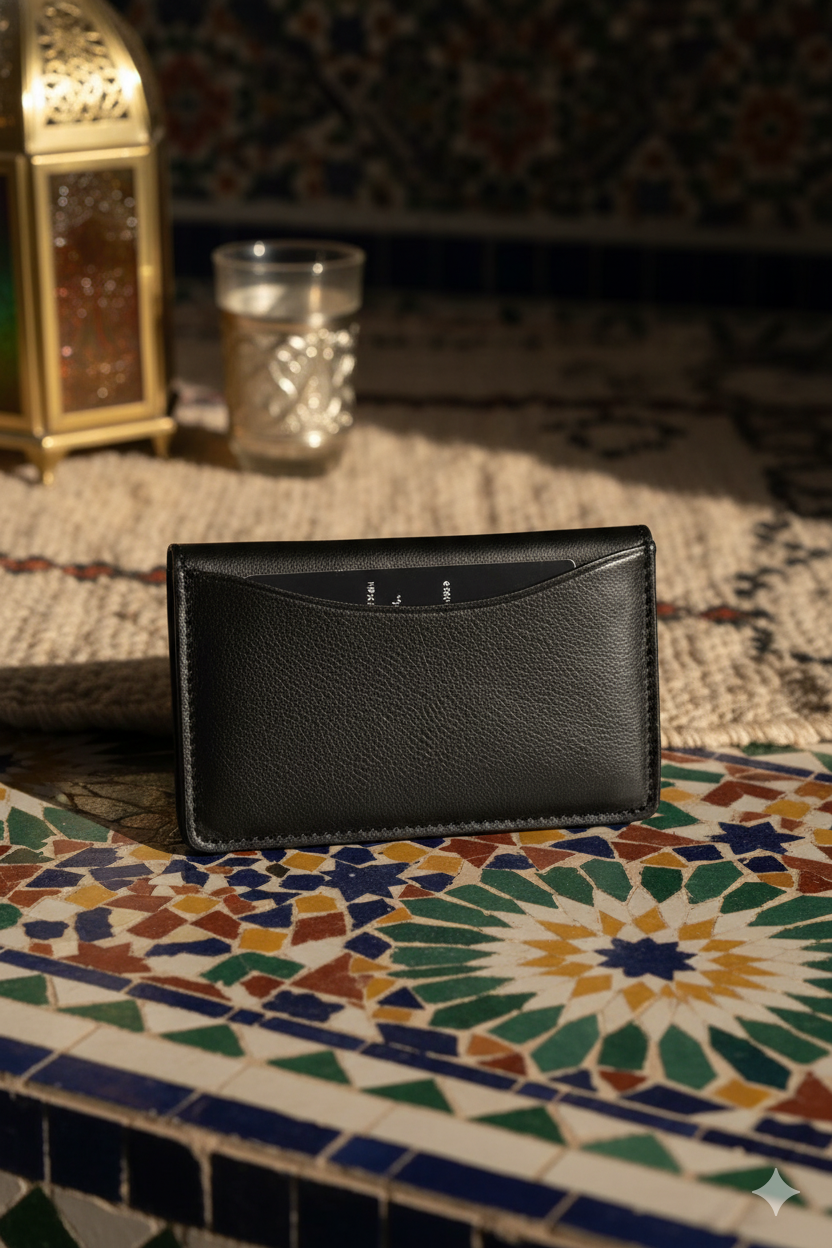 👜 Handmade Bifold Brown Leather Wallet