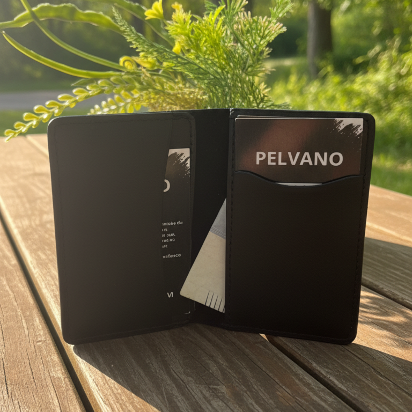 PORTFEUILLE EN CUIR VÉRITABLE