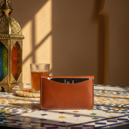 PORTFEUILLE EN CUIR VÉRITABLE