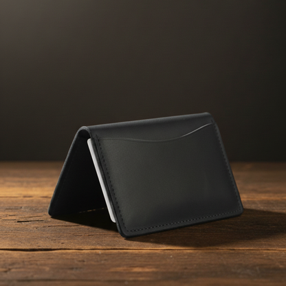 PORTFEUILLE EN CUIR VÉRITABLE