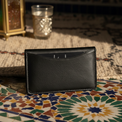 PORTFEUILLE EN CUIR VÉRITABLE