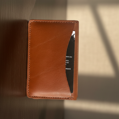 PORTFEUILLE EN CUIR VÉRITABLE