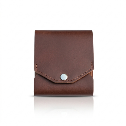 Portefeuille en cuir avec compartiment pour stylo