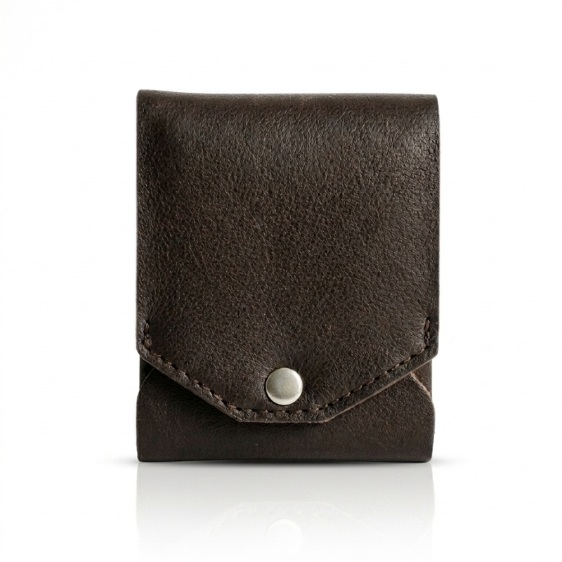 Portefeuille en cuir avec compartiment pour stylo