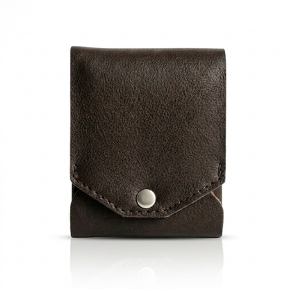 Portefeuille en cuir avec compartiment pour stylo