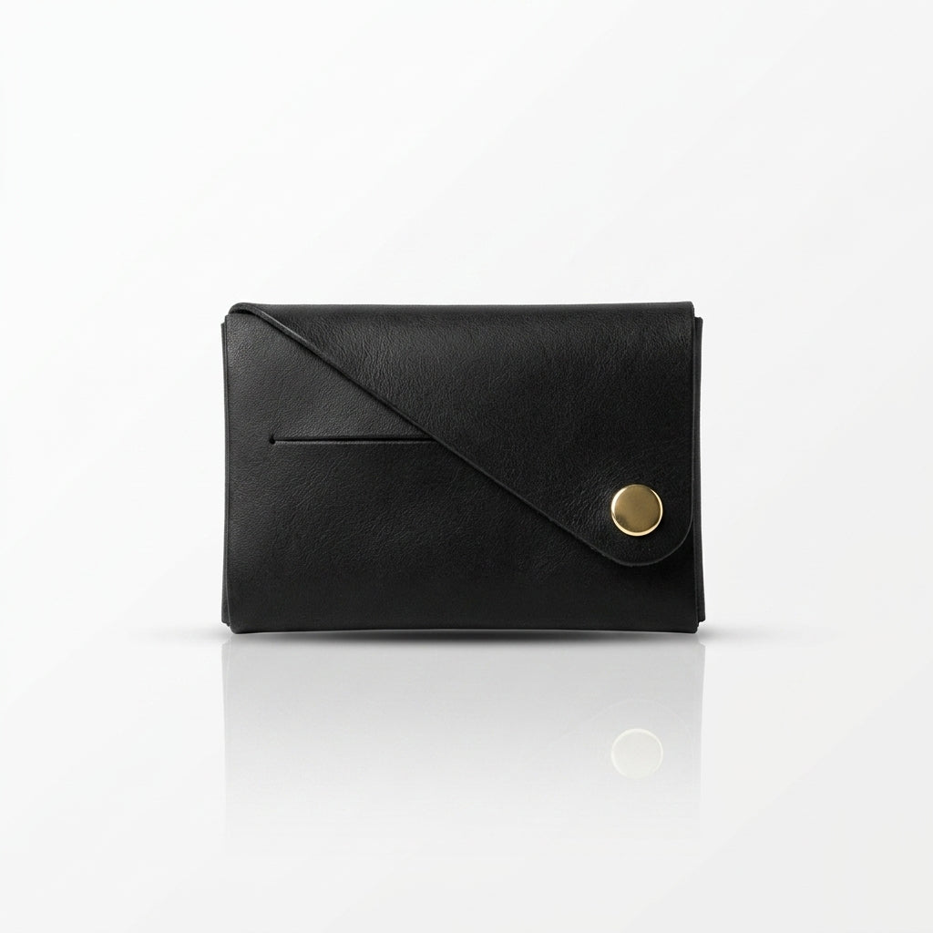 Portefeuille Homme en Cuir Véritable – Élégant & Compact
