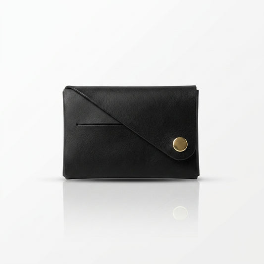 Portefeuille Homme en Cuir Véritable – Élégant & Compact