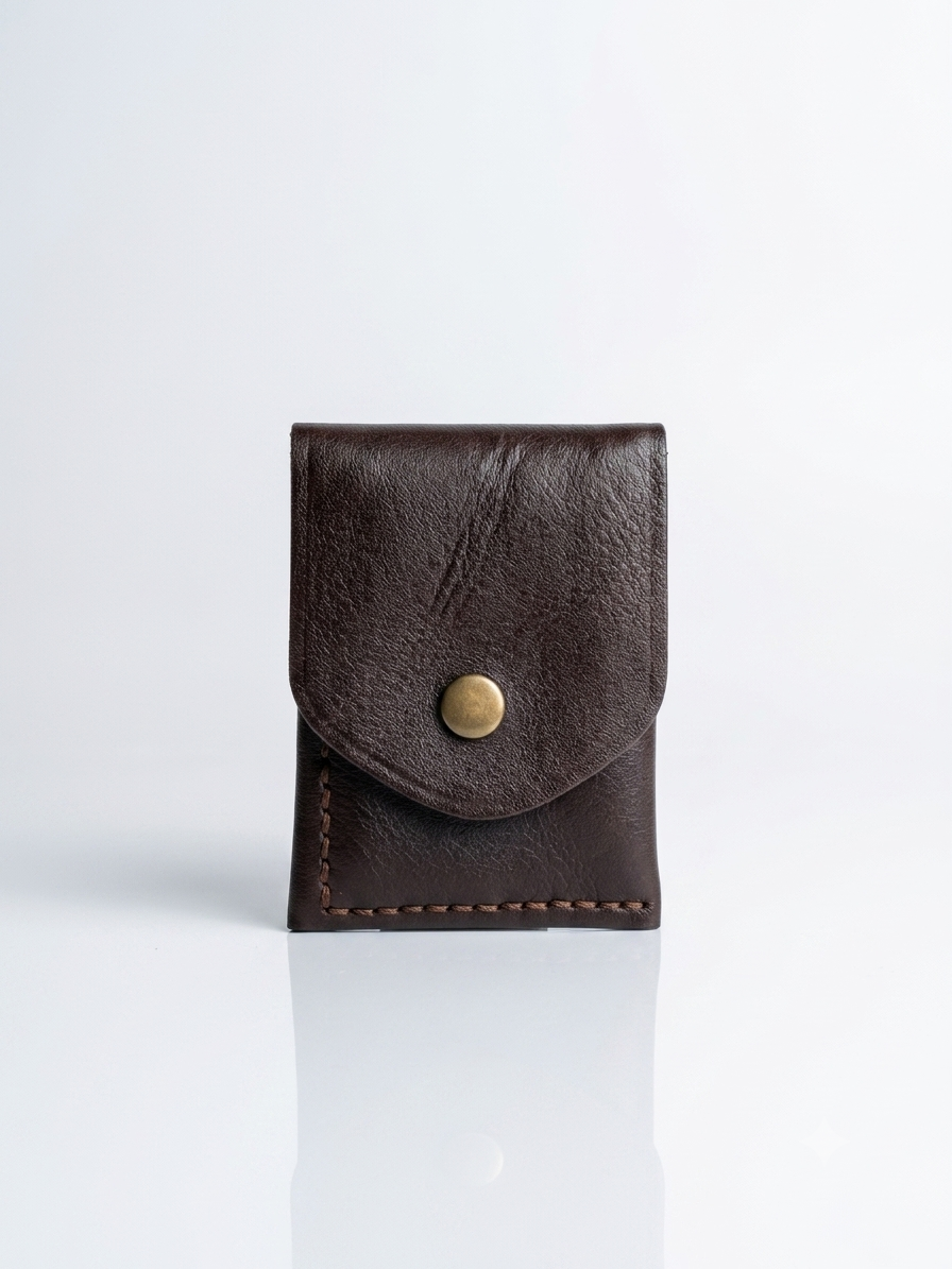 Portefeuille en Cuir Véritable avec Couture Artisanale | Pelvano