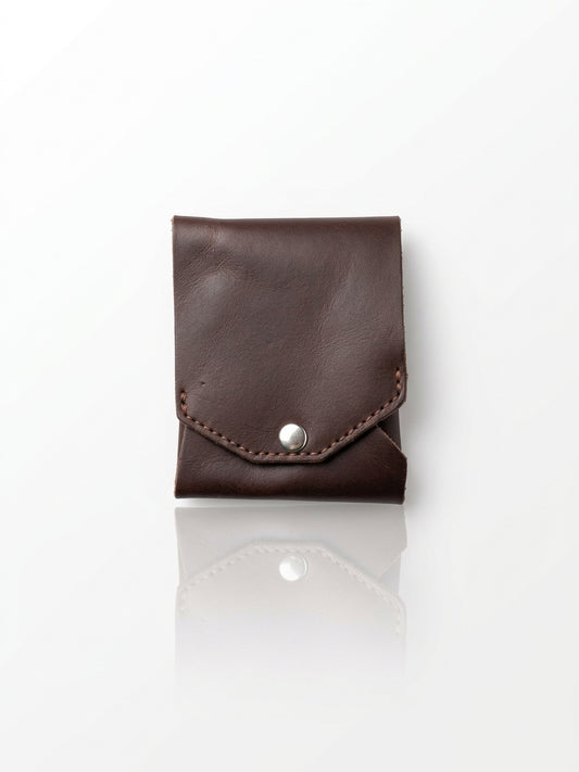 Portefeuille en cuir avec compartiment pour stylo