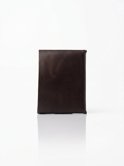 Portefeuille en cuir avec compartiment pour stylo
