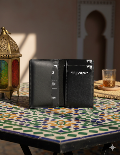 👜 Handmade Bifold Brown Leather Wallet