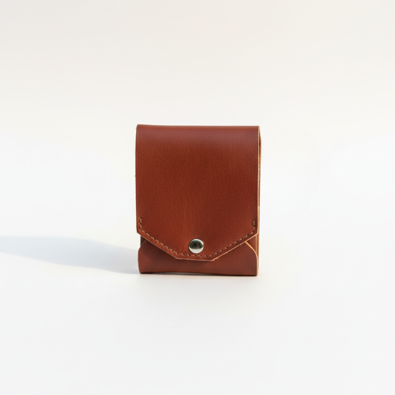 Portefeuille en cuir avec emplacement dédié pour stylo