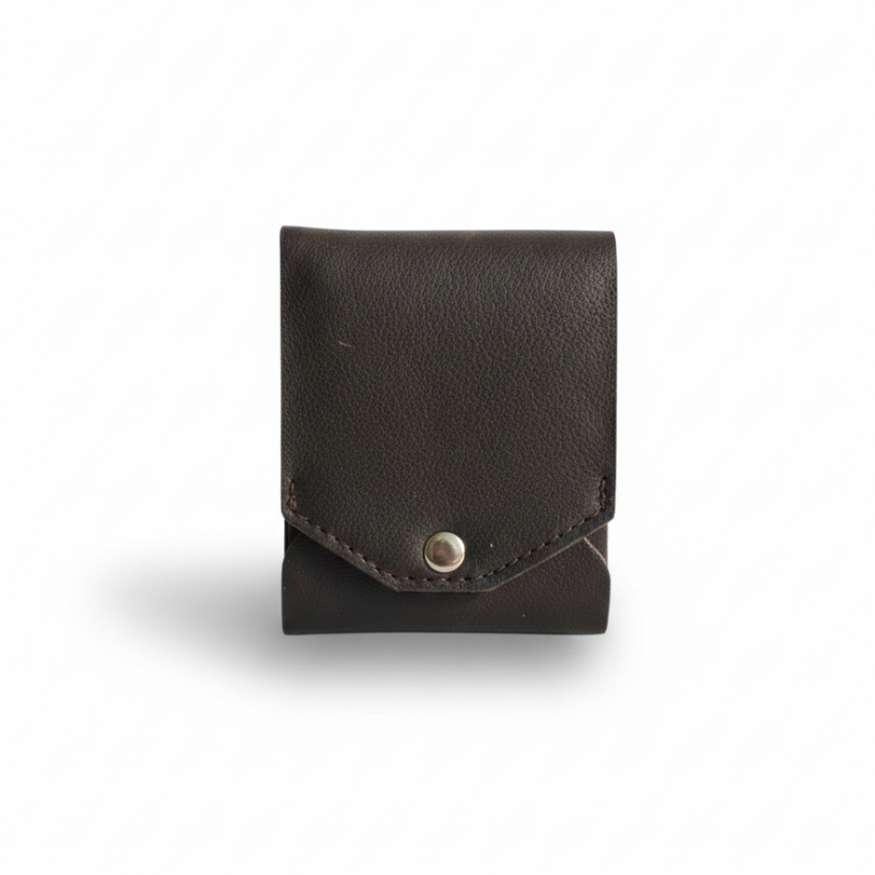 Portefeuille en cuir avec emplacement dédié pour stylo