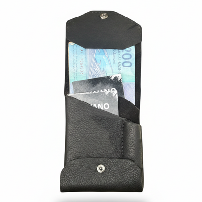 Portefeuille en cuir avec emplacement dédié pour stylo