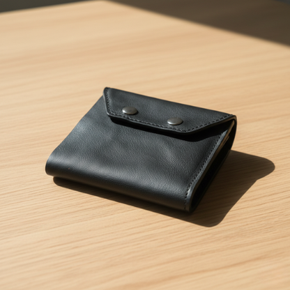 Portefeuille cuir naturel-Élégance au quotidien